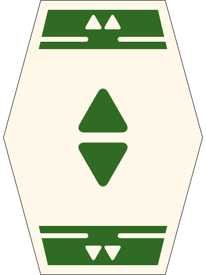 +2 triangle card