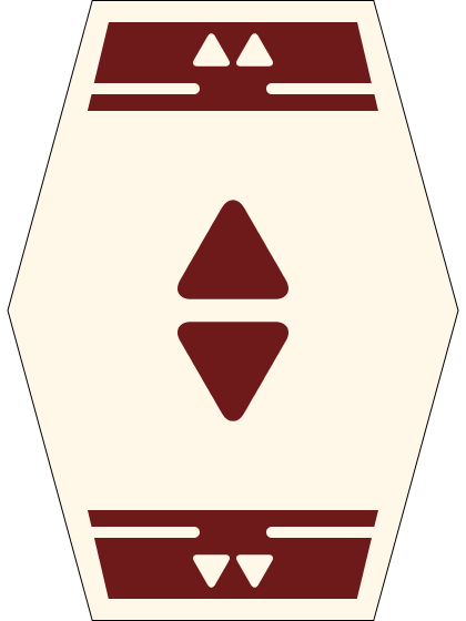 -2 triangle card
