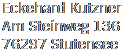 Eckehard Kutzner, Am Steinweg 136, 76297 Stutensee